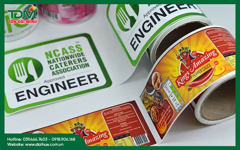 Giới thiệu chung về in tem nhãn giấy