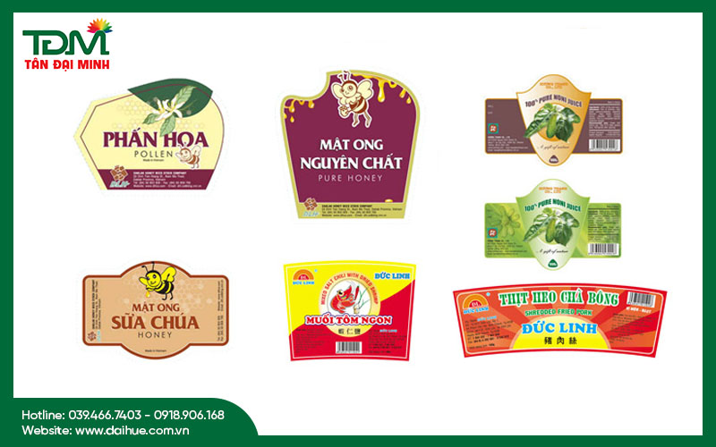 In tem nhãn thực phẩm giá rẻ