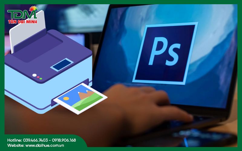 Cách xuất file in ấn trong photoshop