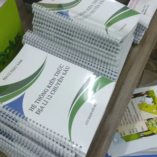 in sách vở