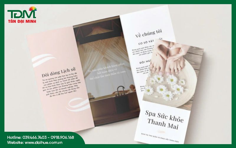 Giấy in tờ rơi là giấy gì?