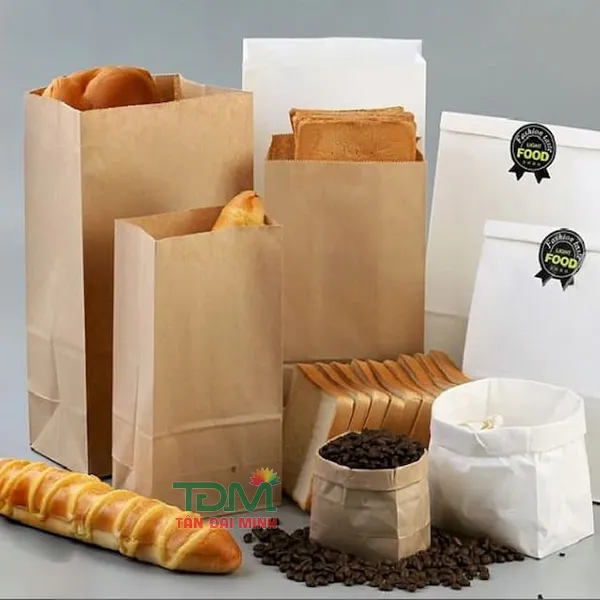 in túi giấy đựng thực phẩm