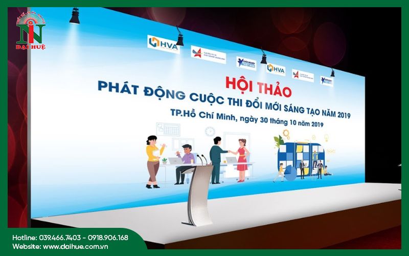 Lưu ý khi thiết kế backdrop sự kiện là gì?