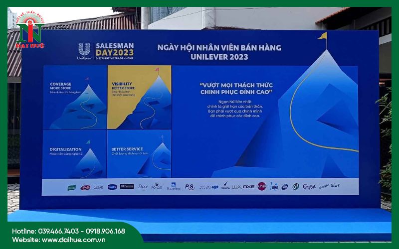 backdrop trong tổ chức sự kiện