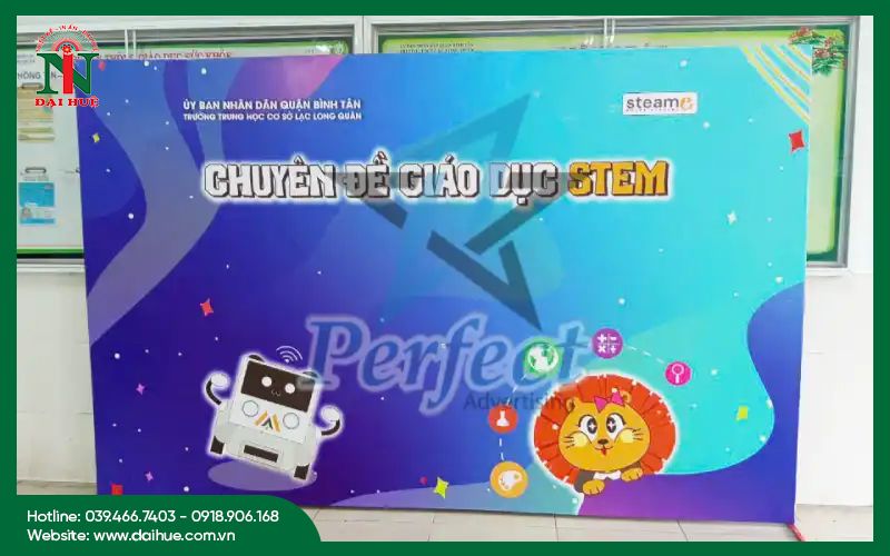 Backdrop khung sắt