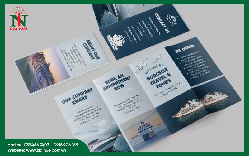 Cách thiết kế brochure ấn tượng