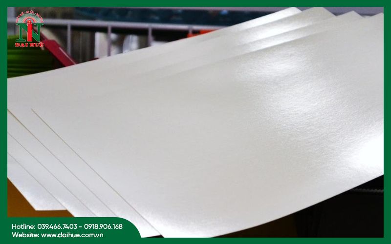 Giấy couche và giấy decal