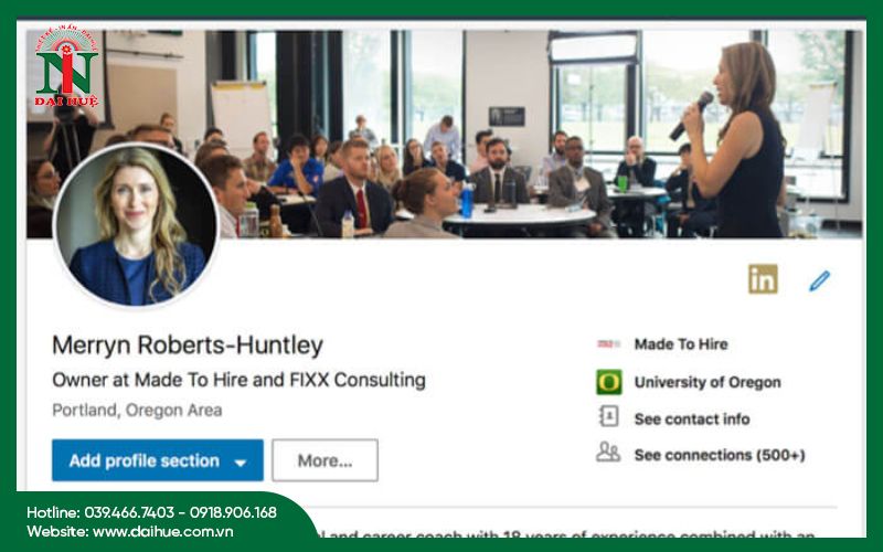 Profile trực tuyến