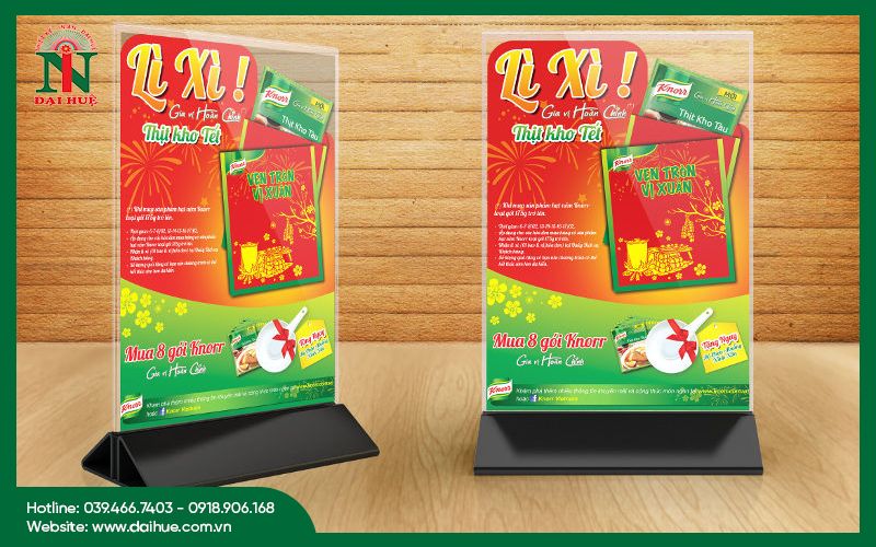 Standee để bàn - Standee là gì?