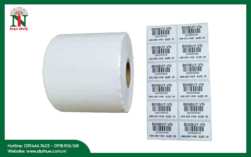 Tem giấy in mã vạch