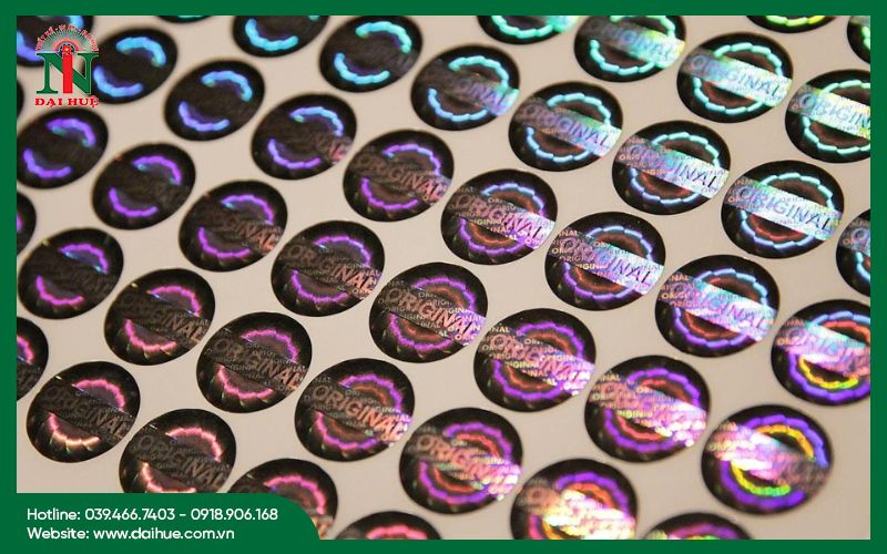 Tem hologram chống giả 7 màu