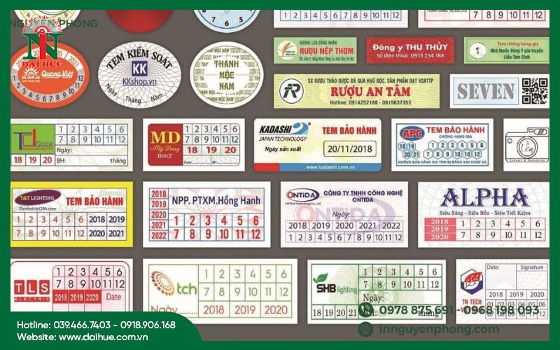 Tem vỡ bảo hành